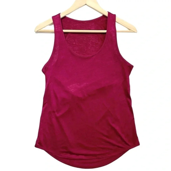 Lululemon Set The Course Star Ruby Tank Size 4 - Picture 3 of 4